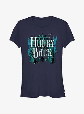 Disney Haunted Mansion Hurry Back Girls T-Shirt