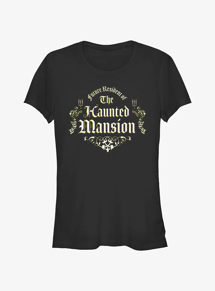 Disney Haunted Mansion Future Resident Girls T-Shirt