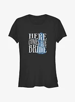 Disney Haunted Mansion Here Comes The Ghost Bride Girls T-Shirt