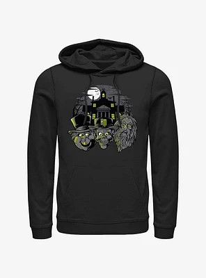 Disney Haunted Mansion Hitchhiking Ghosts Heads Hoodie