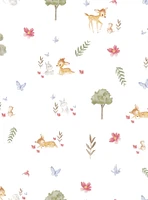 Disney Bambi Watercolor Peel & Stick Wallpaper