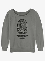 Disney Haunted Mansion Dear Sweet Leota Girls Slouchy Sweatshirt