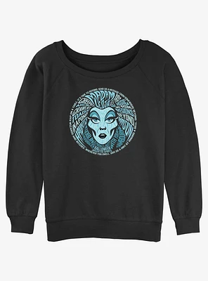 Disney Haunted Mansion Madam Leota Girls Slouchy Sweatshirt