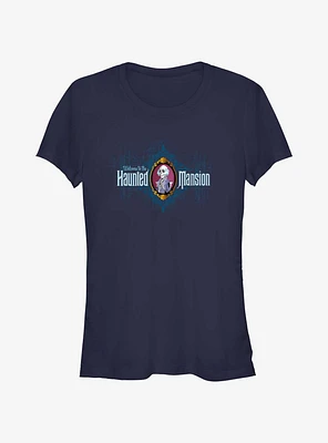 Disney Haunted Mansion Master Gracey Skeleton Portrait Girls T-Shirt