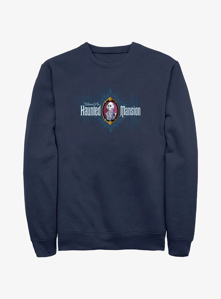 Disney Haunted Mansion Master Gracey Skeleton Portrait Sweatshirt