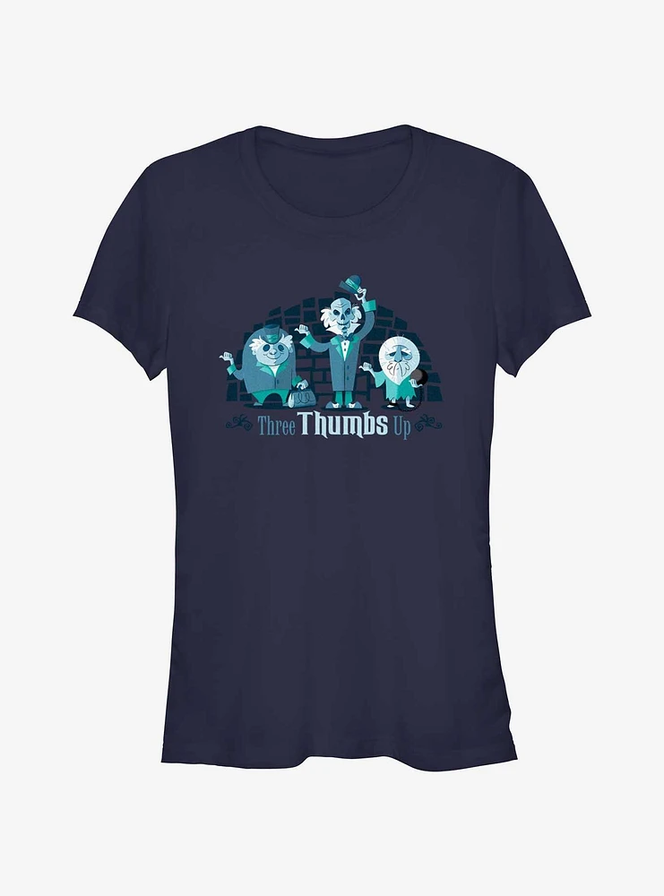 Disney Haunted Mansion Three Thumbs Up Girls T-Shirt