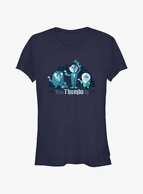 Disney Haunted Mansion Three Thumbs Up Girls T-Shirt
