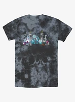 Disney Haunted Mansion Entrance Lineup Tie-Dye T-Shirt