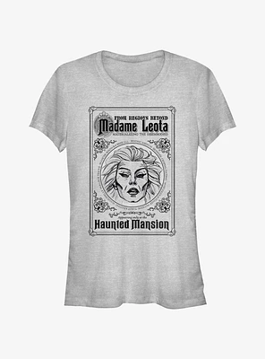 Disney Haunted Mansion Madame Leota Poster Girls T-Shirt