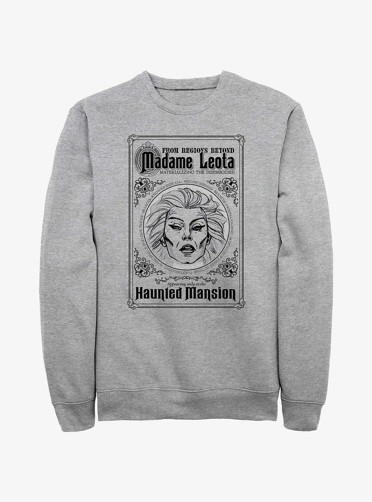 Disney Haunted Mansion Madame Leota Poster Sweatshirt