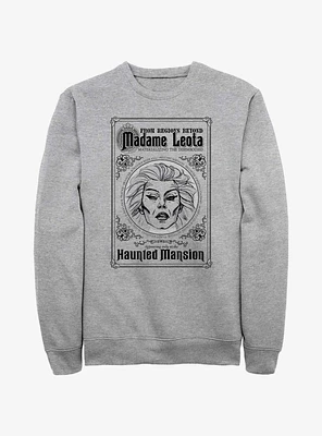 Disney Haunted Mansion Madame Leota Poster Sweatshirt
