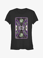 Disney Haunted Mansion Madam Leota Tarot Card Girls T-Shirt