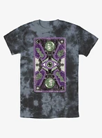 Disney Haunted Mansion Madam Leota Tarot Card Tie-Dye T-Shirt