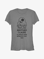 Disney Haunted Mansion Peaceful Rest Lies Brother Claude Girls T-Shirt