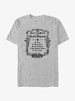 Disney Haunted Mansion Message To The Dearly Departed T-Shirt