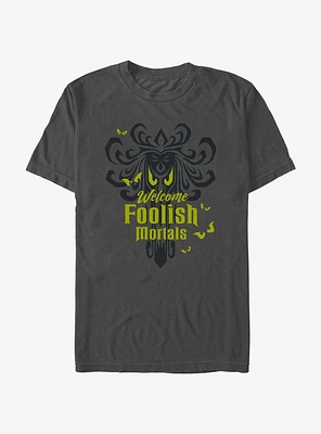 Disney Haunted Mansion Spooky Eyes Welcome Foolish Mortals T-Shirt