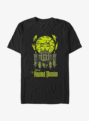 Disney Haunted Mansion Leota Toombs Crystal Ball Talking Heads T-Shirt