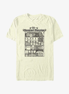 Disney Haunted Mansion Blueprint T-Shirt
