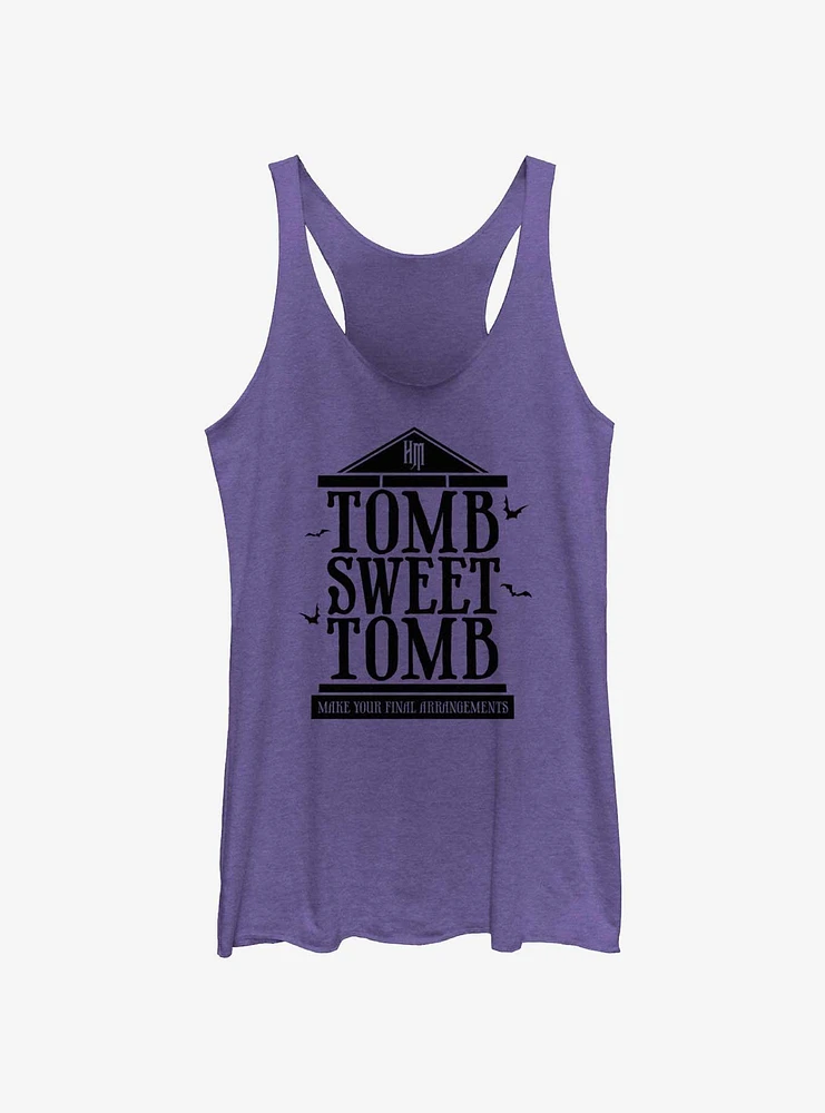 Disney Haunted Mansion Make Your Final Arrangements Girls Tank