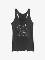 Disney Haunted Mansion Map Girls Tank