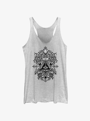 Disney Haunted Mansion Symbols Girls Tank