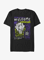 Disney Haunted Mansion Leota Toombs Welcome Poster T-Shirt