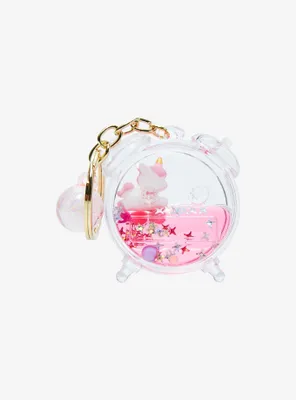 Floating Unicorn Alarm Clock Blind Bag Keychain