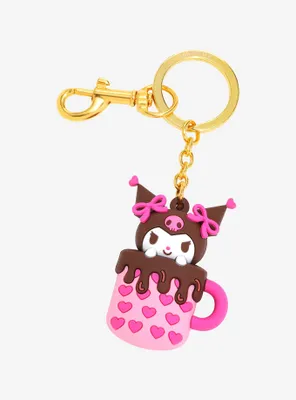 Loungefly Sanrio Kuromi Hot Chocolate Keychain - BoxLunch Exclusive