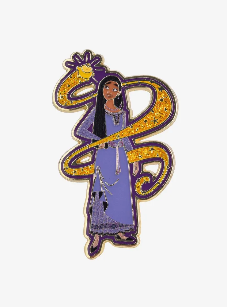 Disney Wish Asha Portrait Enamel Pin - BoxLunch Exclusive