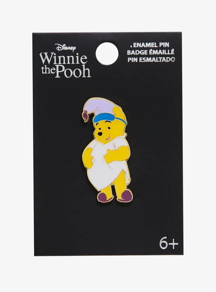 Loungefly Disney Winnie the Pooh Pajamas Enamel Pin - BoxLunch Exclusive