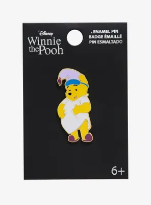 Loungefly Disney Winnie the Pooh Pajamas Enamel Pin - BoxLunch Exclusive