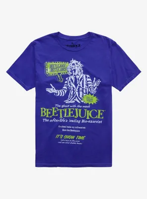 Beetlejuice Bio-Exorcist Ad T-Shirt