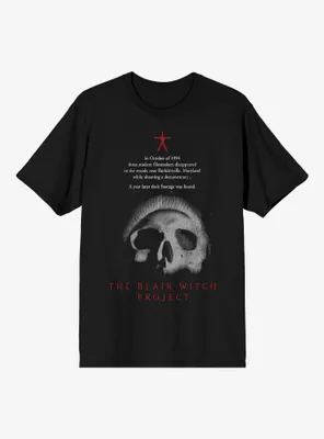 The Blair Witch Project Skull T-Shirt