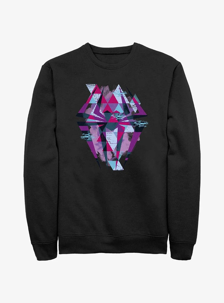 Marvel Spider-Man Geometric Spider Symbol Sweatshirt