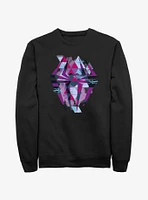 Marvel Spider-Man Geometric Spider Symbol Sweatshirt