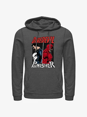 Marvel Punisher Vs. Daredevil Hoodie