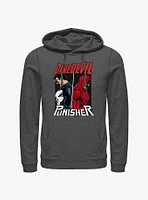 Marvel Punisher Vs. Daredevil Hoodie