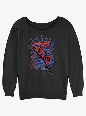 Marvel Spider-Man 2099 Graphic Girls Slochy Sweatshirt