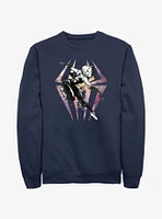 Marvel Spider-Man Sketch Spider-Gwen Sweatshirt