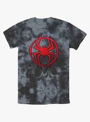 Marvel Spider-Man Simple Spider Symbol Tie-Dye T-Shirt