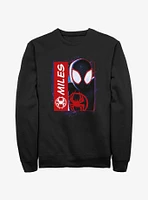 Marvel Spider-Man Miles Morales Simple Comic Sweatshirt