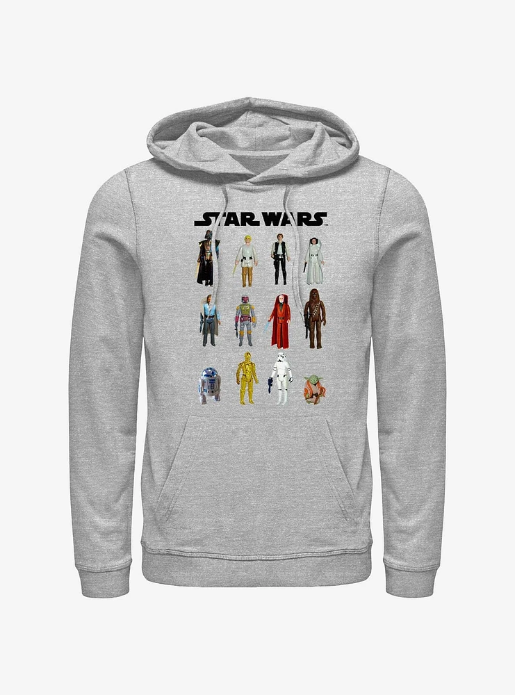 Star Wars Action Figures Hoodie