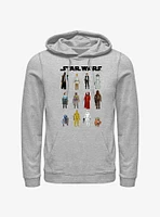 Star Wars Action Figures Hoodie