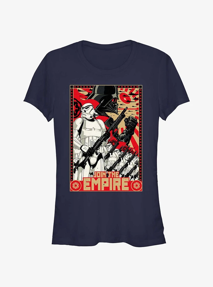 Star Wars Join The Empire Propaganda Girls T-Shirt