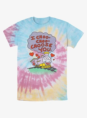 Simpsons Choo-Choose You Tie-Dye T-Shirt