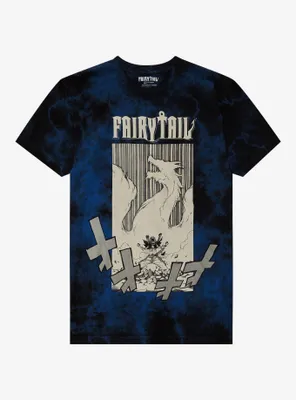 Fairy Tail Natsu Dragon Tie-Dye T-Shirt