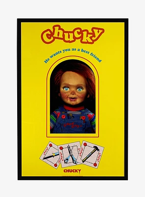 Chucky TV Series Good Guys Doll Framed Poster