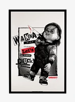 Chucky TV Series Let's Be Friends Framed Poster