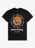 Five Nights At Freddy's Freddy Fazbear's Pizzeria Logo T-Shirt