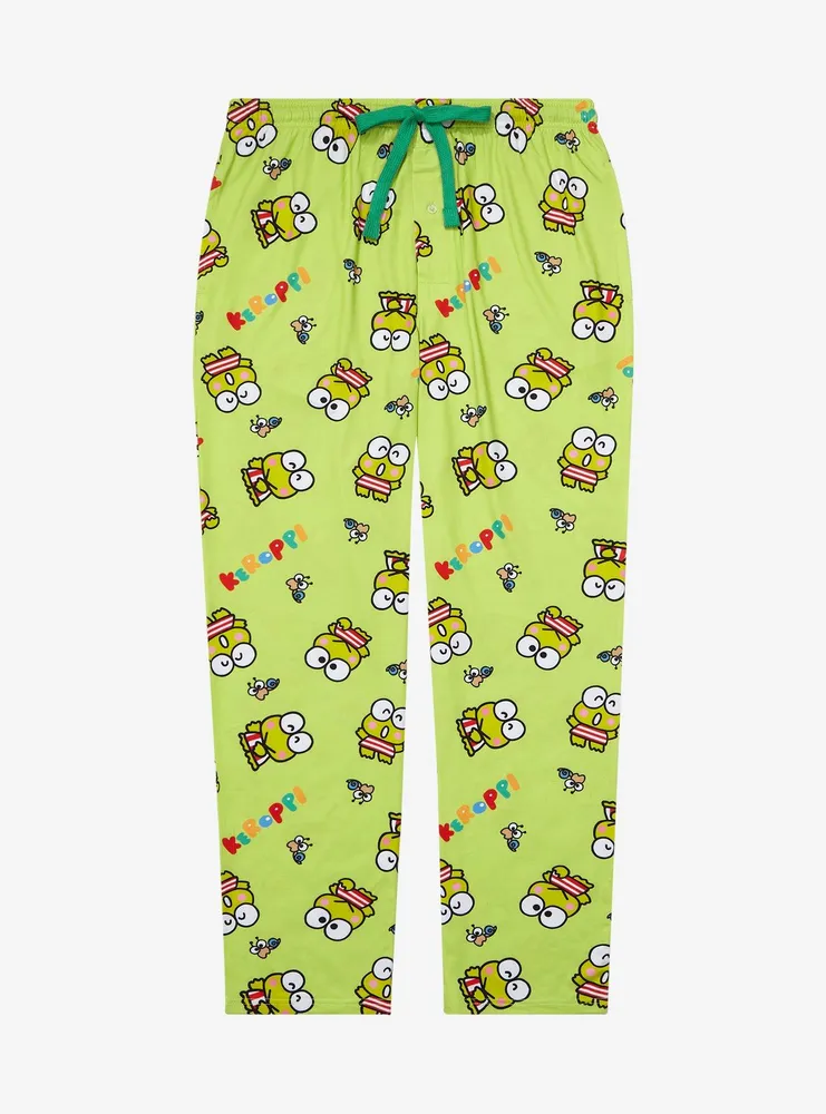 Sanrio Keroppi Allover Print Women's Plus Sleep Pants - BoxLunch Exclusive